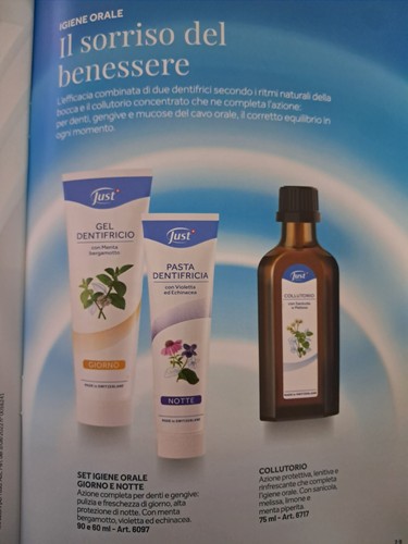 Linea igiene orale - just,