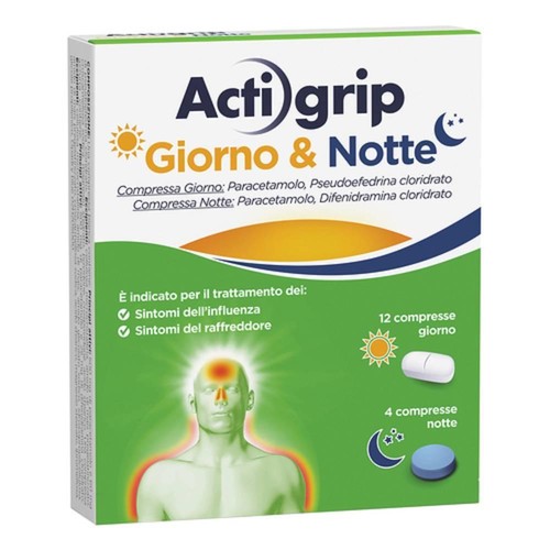 Actigrip giorno notte - giorno, e
