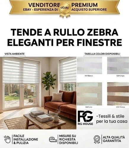 Tende rullo zebra doppia - zebra,